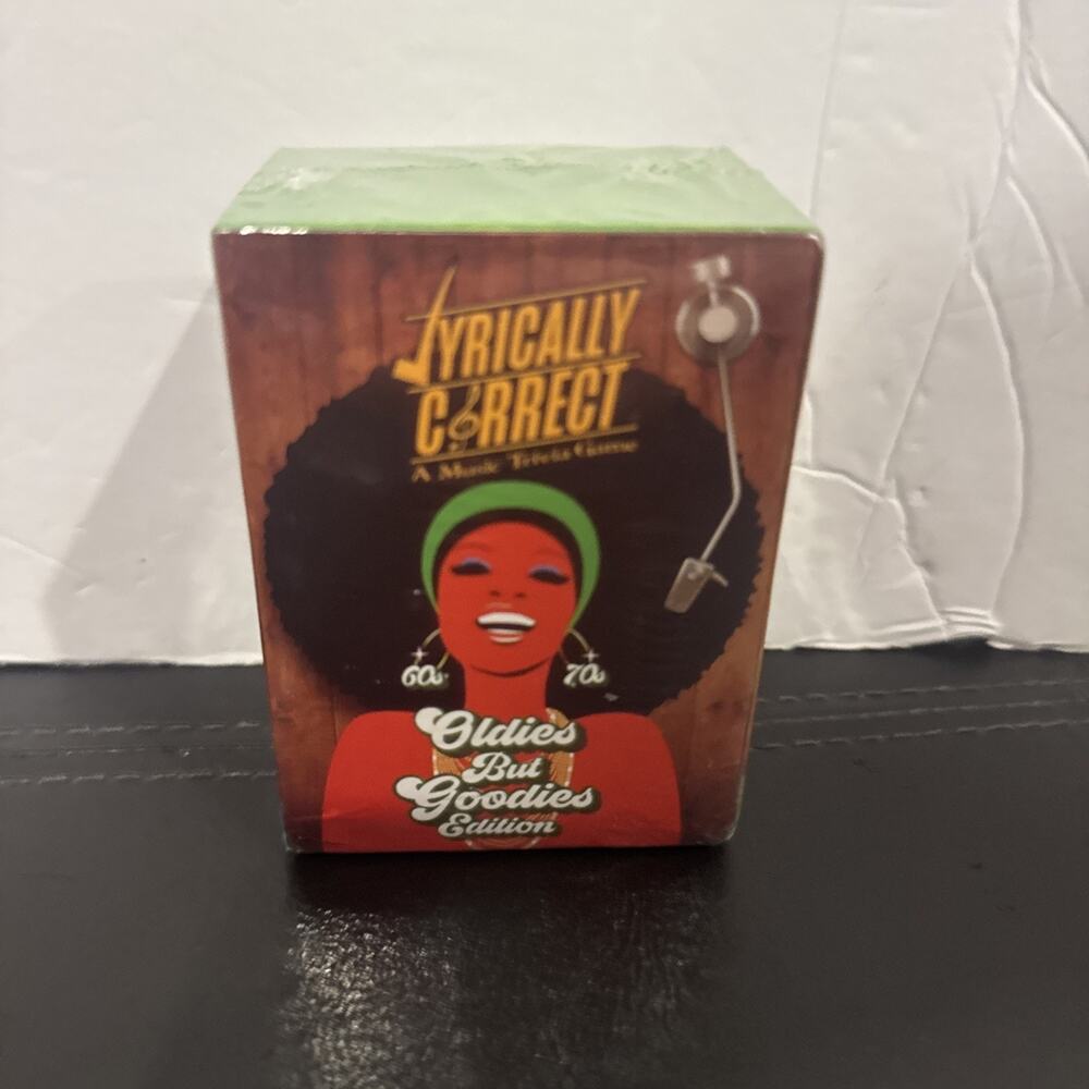 Lyrically Correct Oldies But Goodies 60s & 70s Music Trivia Game Sealed